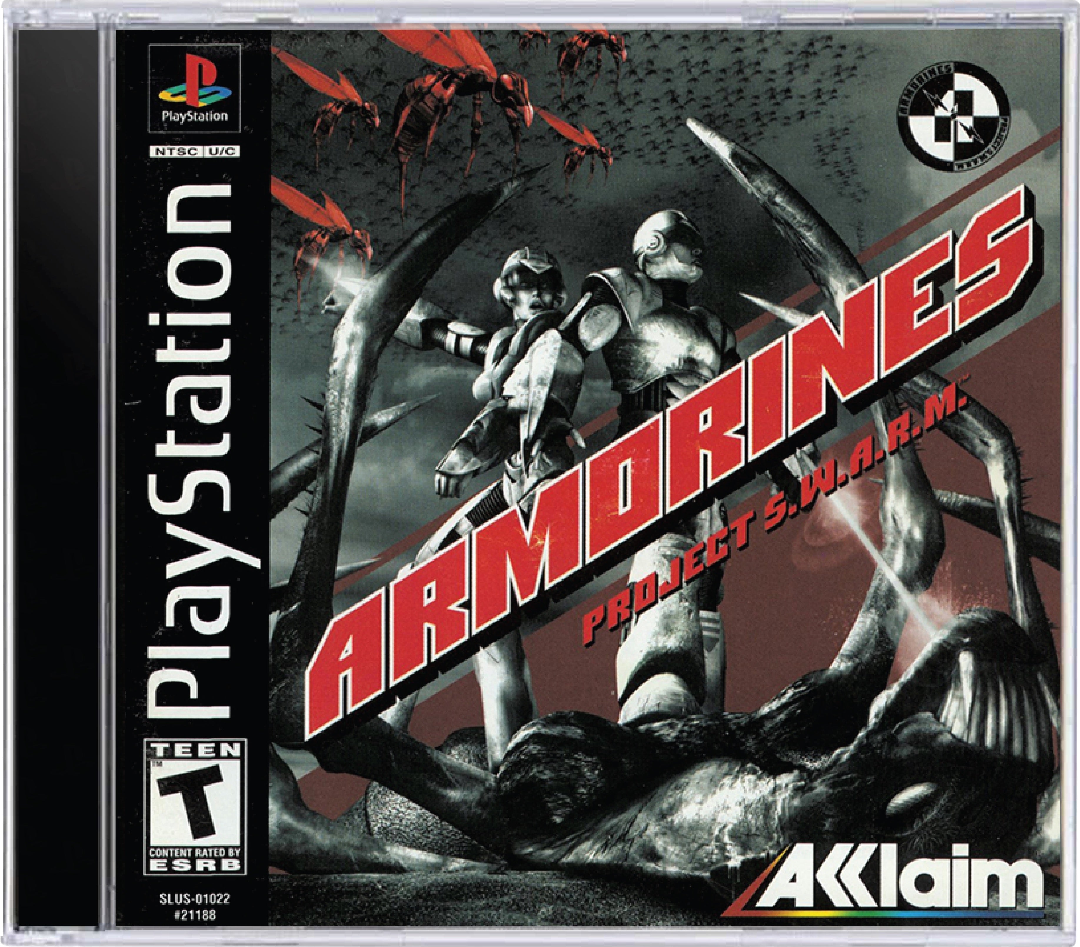 Armorines Project SWARM Cover Art and Product Photo