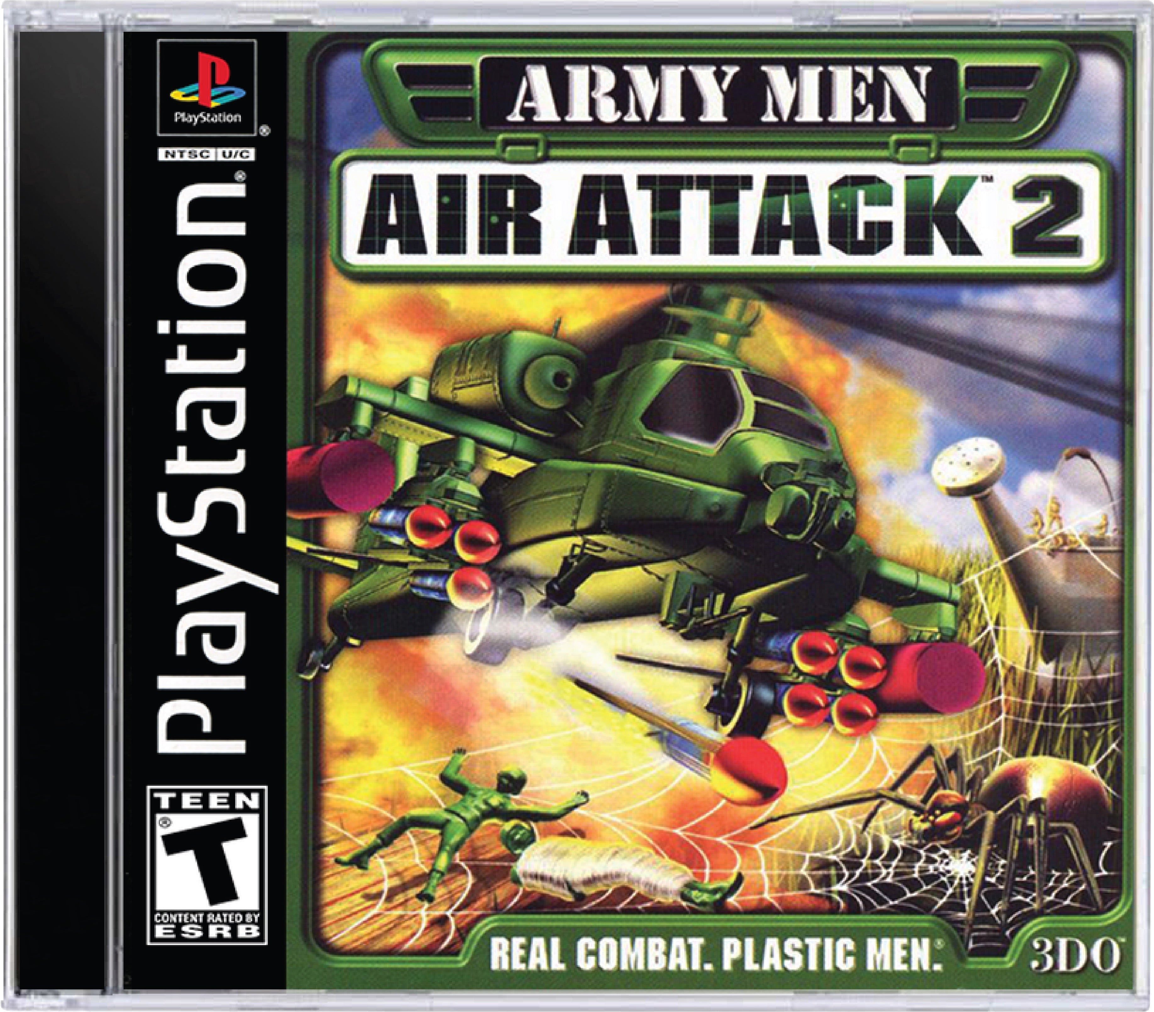 Army Men Air Attack 2 Cover Art and Product Photo