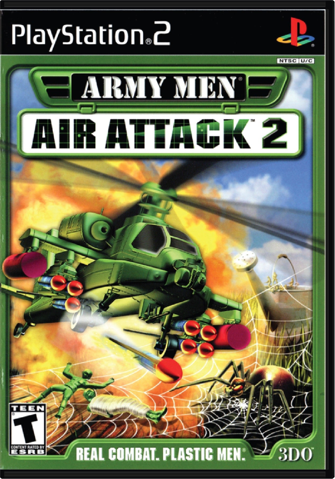 Army Men Air Attack 2 Cover Art and Product Photo