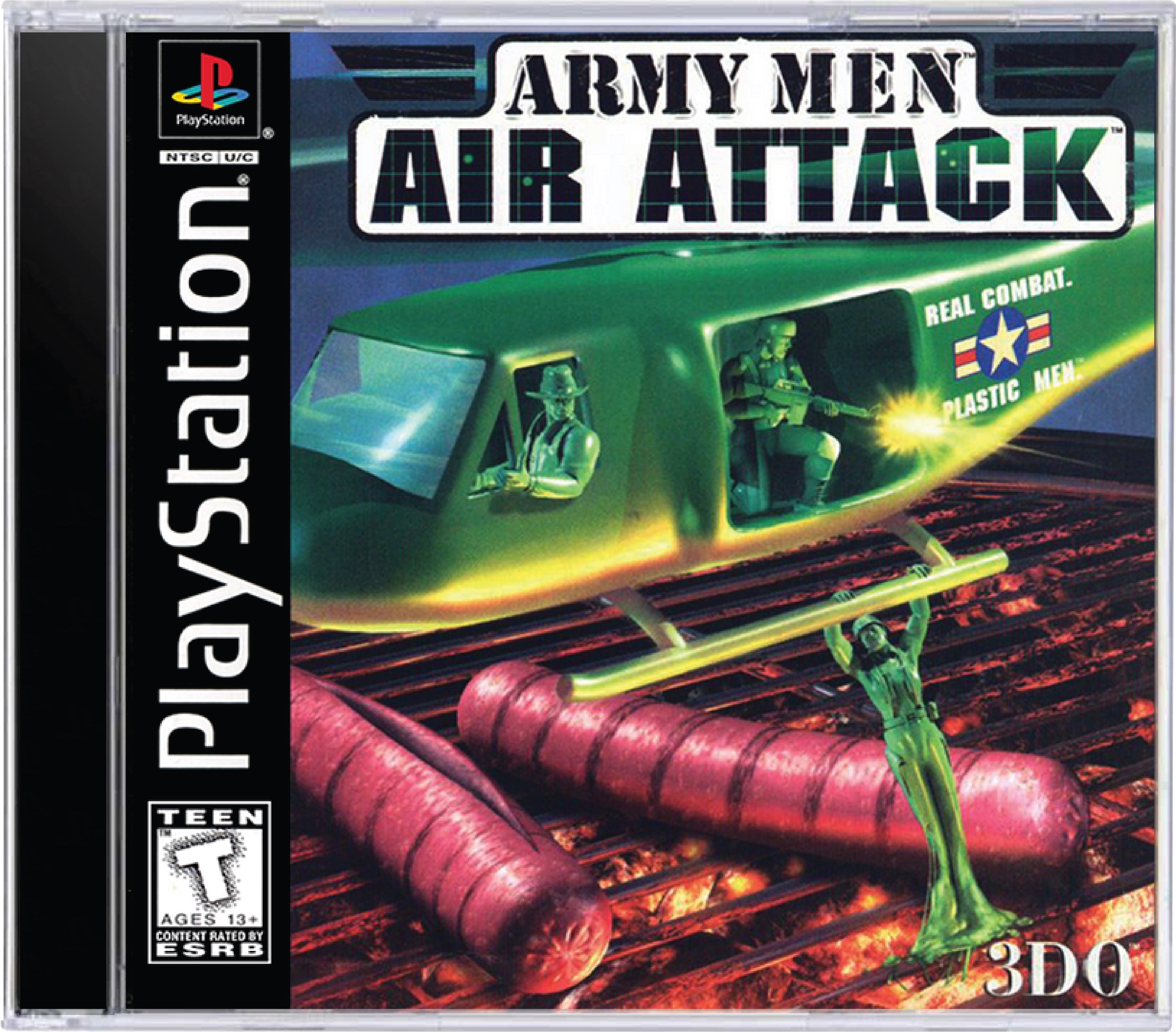 Army Men Air Attack Cover Art and Product Photo