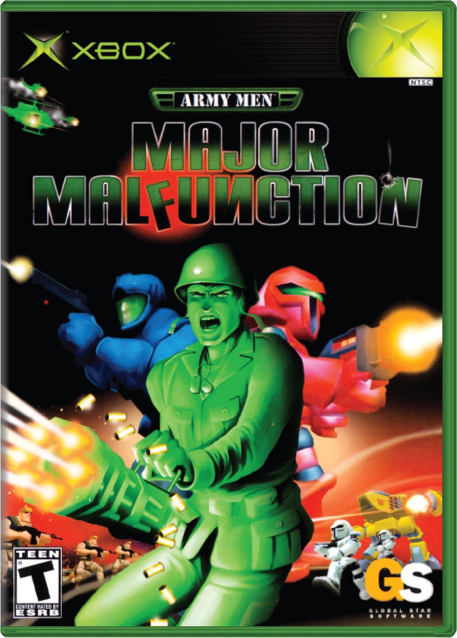 Army Men Major Malfunction Cover Art