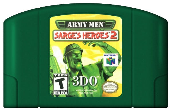 Army Men Sarge's Heroes 2 Cover Art and Product Photo