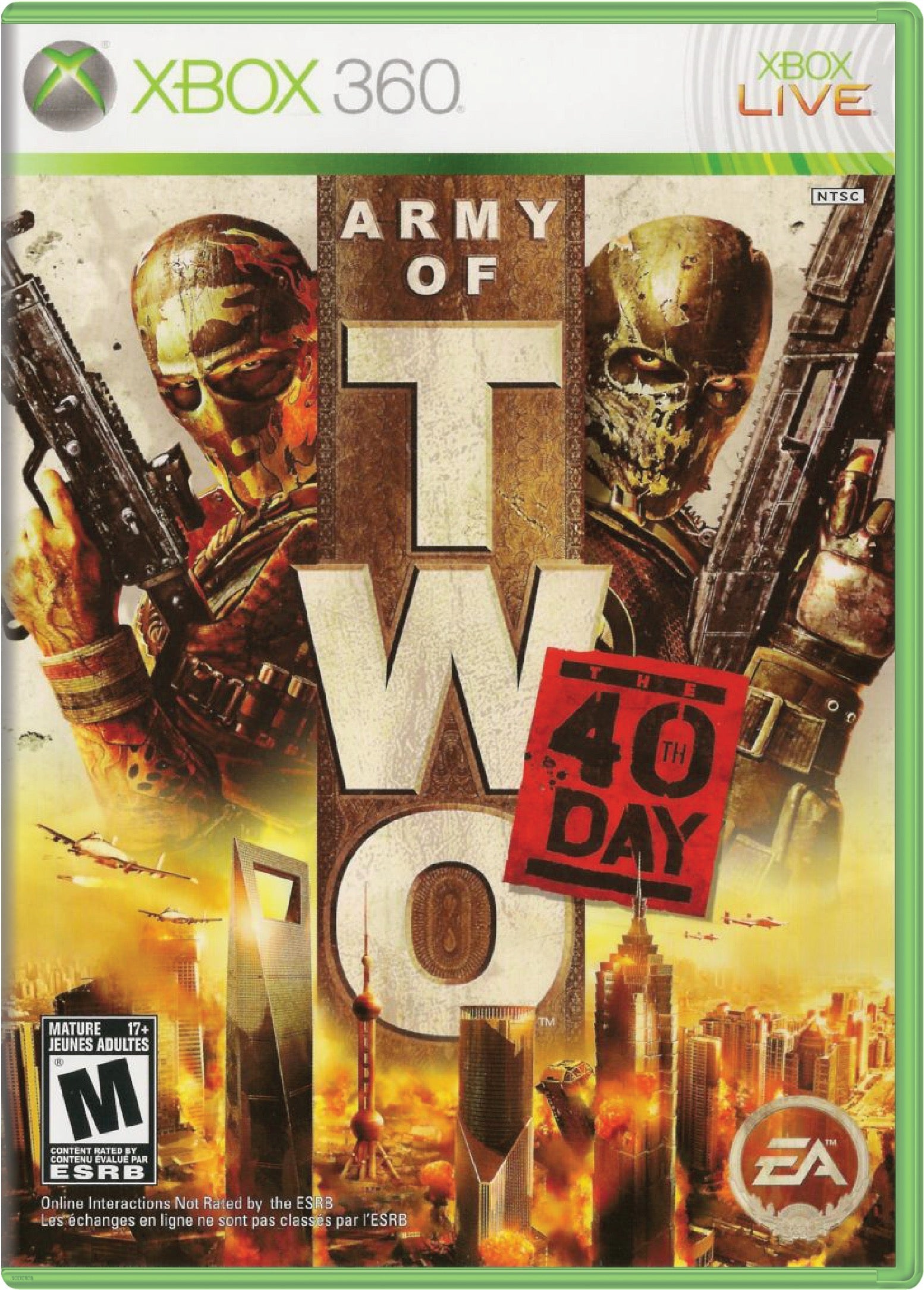 Army of Two The 40th Day Cover Art