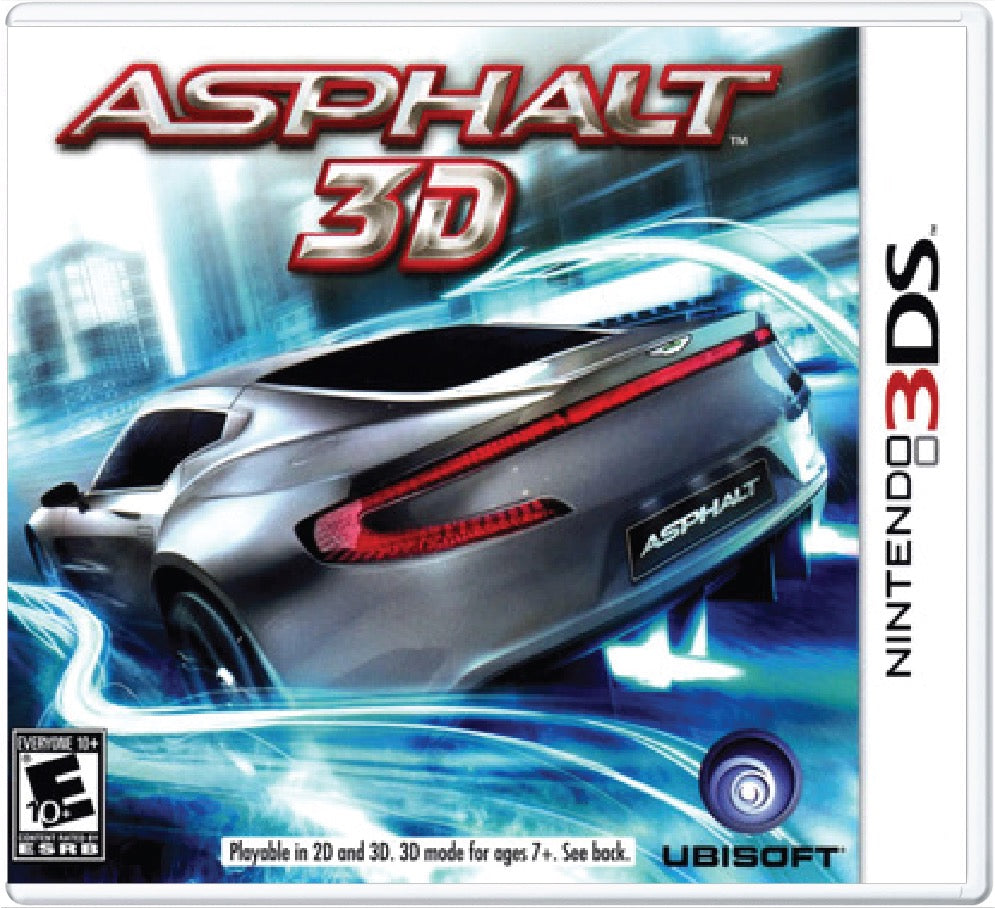 Asphalt 3D Cover Art