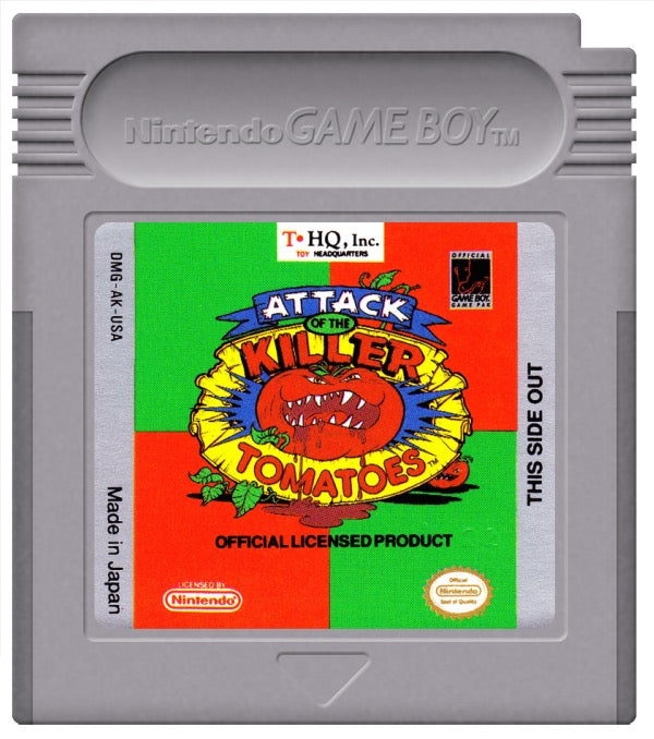 Attack of the Killer Tomatoes Cartridge