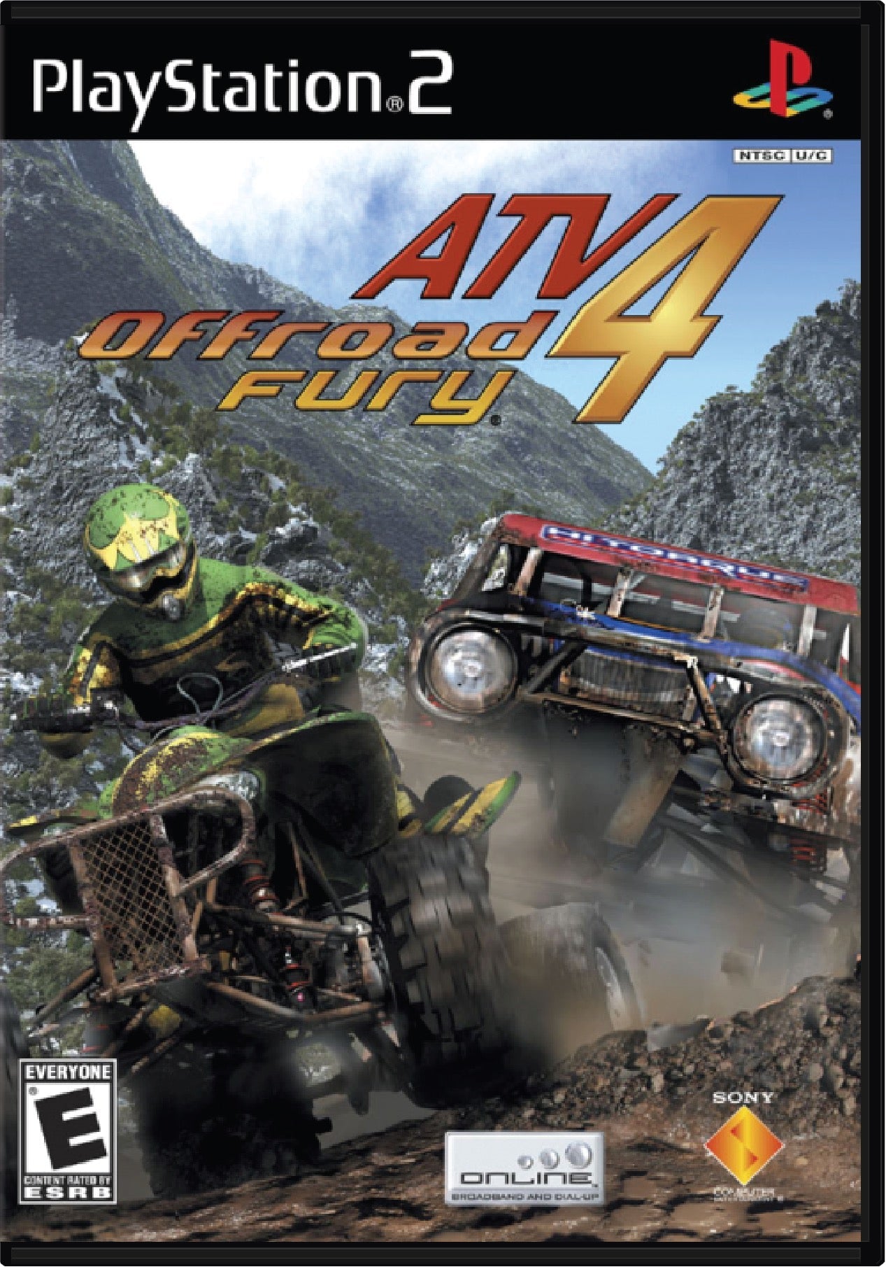 ATV Offroad Fury 4 Cover Art and Product Photo