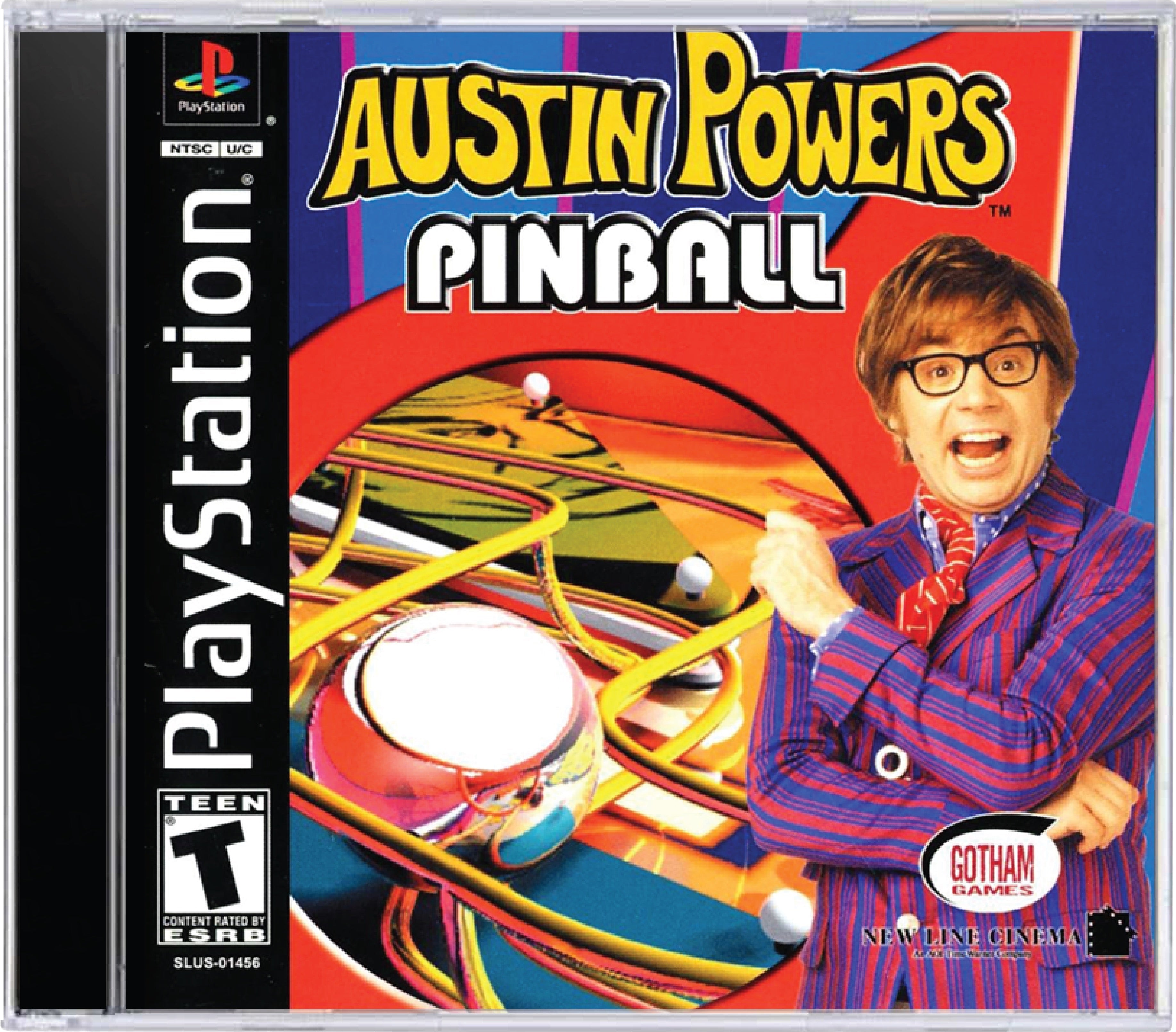 Austin Powers Pinball Cover Art and Product Photo