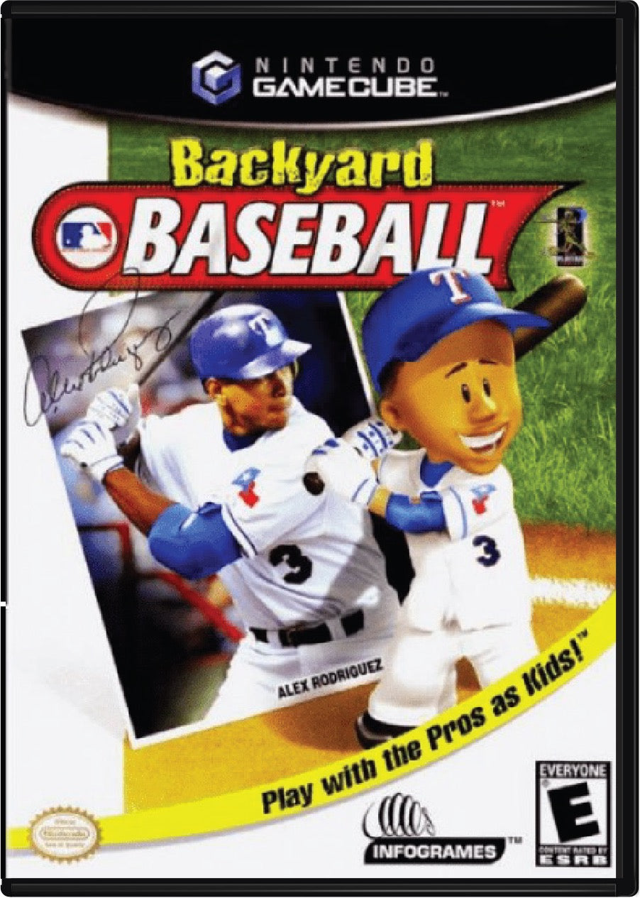 Backyard Baseball Cover Art and Product Photo