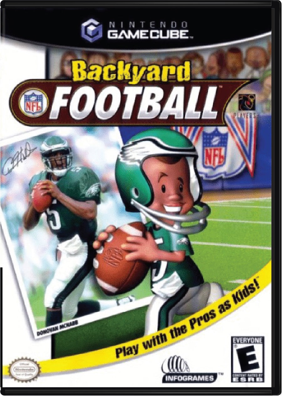 Backyard Football Cover Art and Product Photo