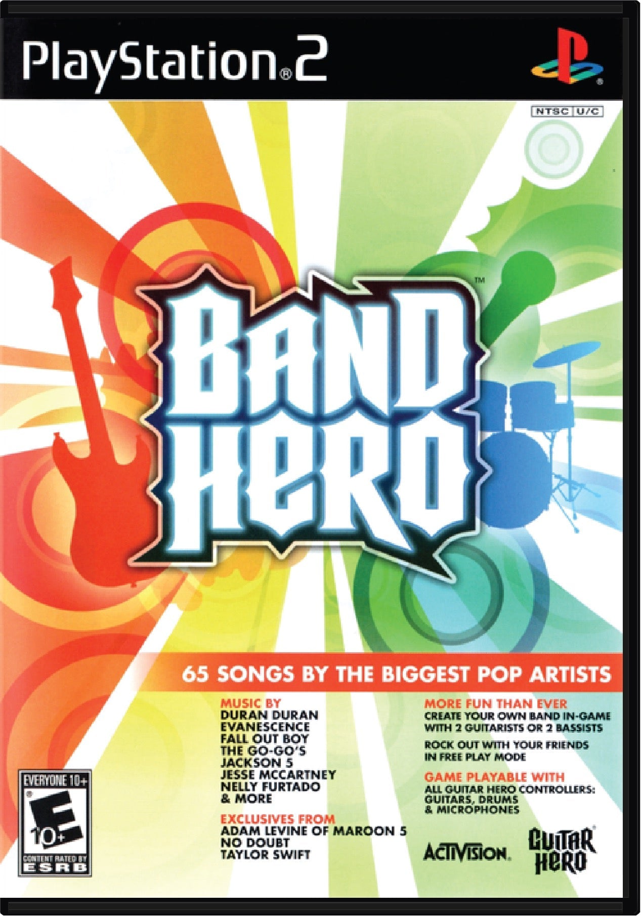 Band Hero Cover Art and Product Photo