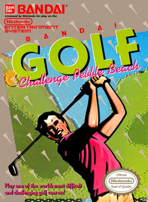 Bandai Golf Challenge Pebble Beach - Nintendo NES