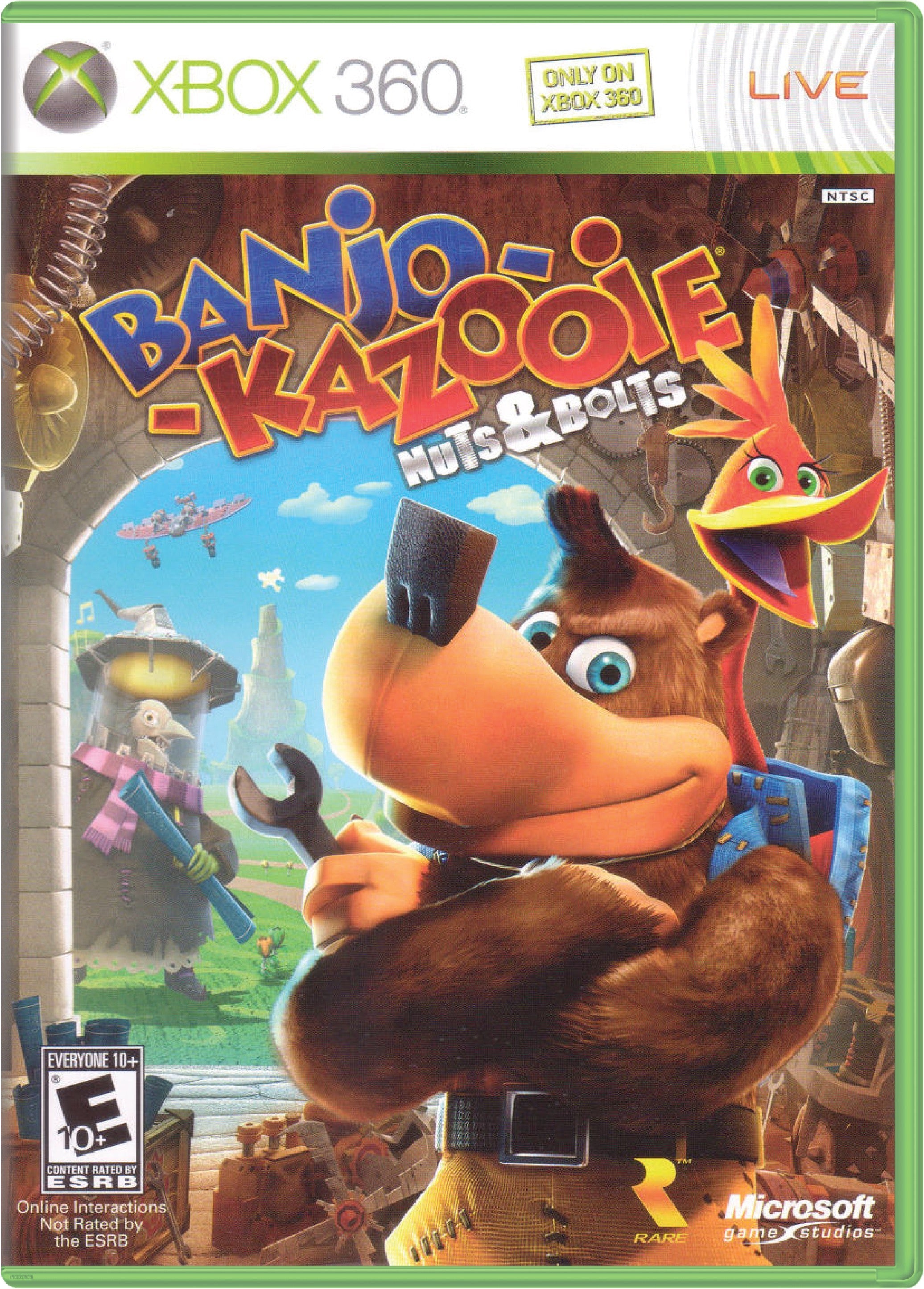 Banjo-Kazooie Nuts & Bolts Cover Art