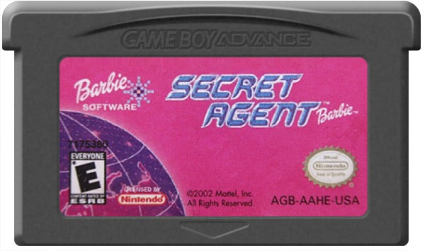 Barbie Secret Agent Barbie Cartridge