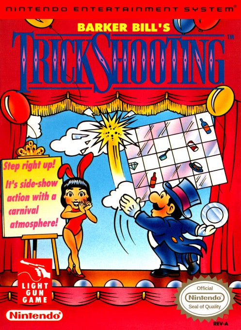 Barker Bill's Trick Shooting - Nintendo NES