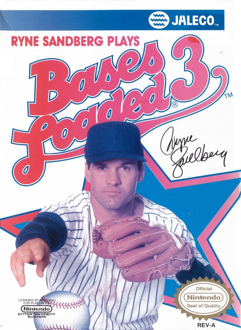 Bases Loaded 3 - Nintendo NES