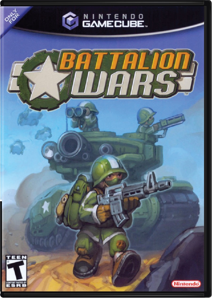 Battalion Wars Cover Art and Product Photo