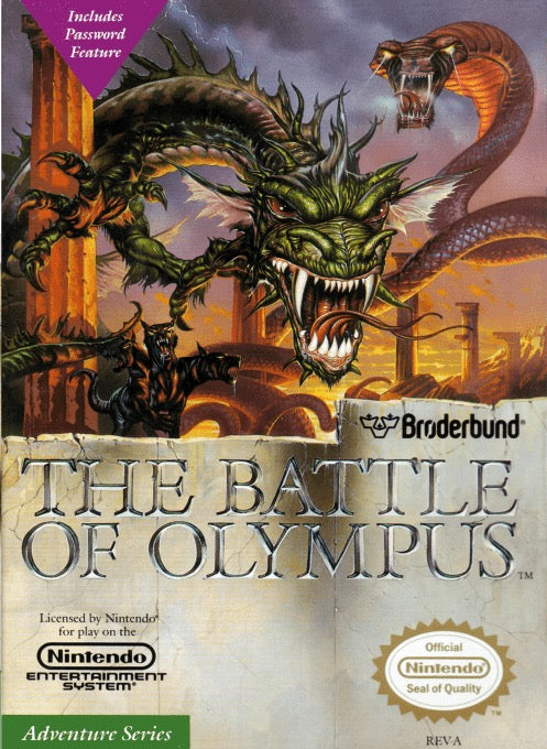 Battle of Olympus Cover Art and Product Photo
