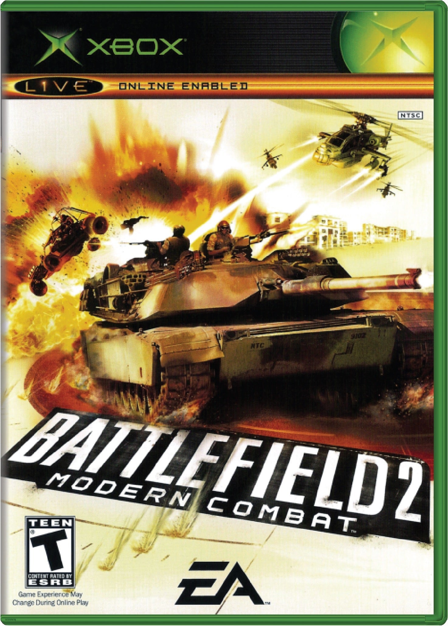 Battlefield 2 Modern Combat Cover Art