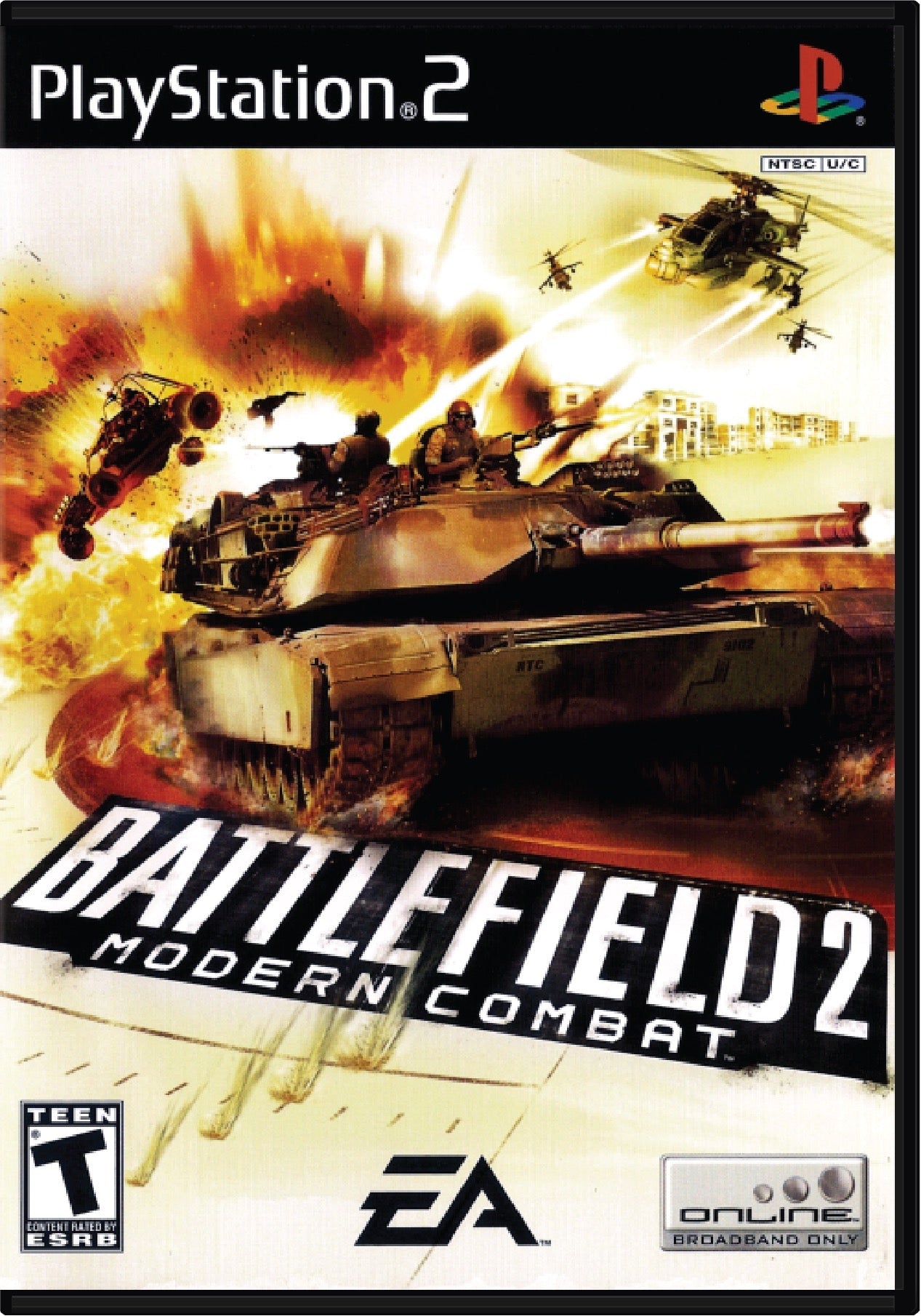 Battlefield 2 Modern Combat Cover Art and Product Photo