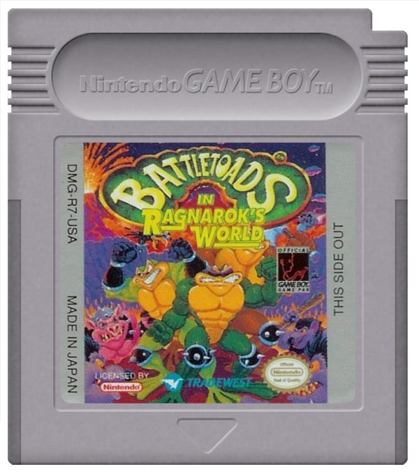 Battletoads in Ragnarok's World Cartridge