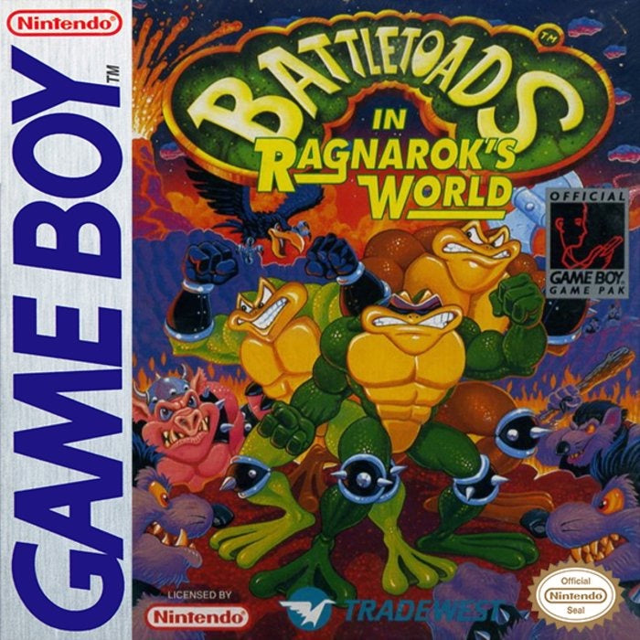 Battletoads in Ragnarok's World Cover Art