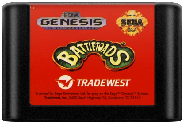 Battletoads Cartridge