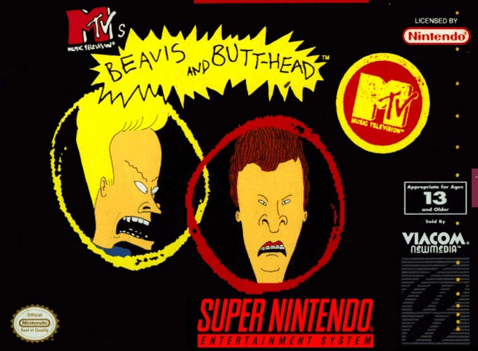 Beavis and Butthead Cover Art