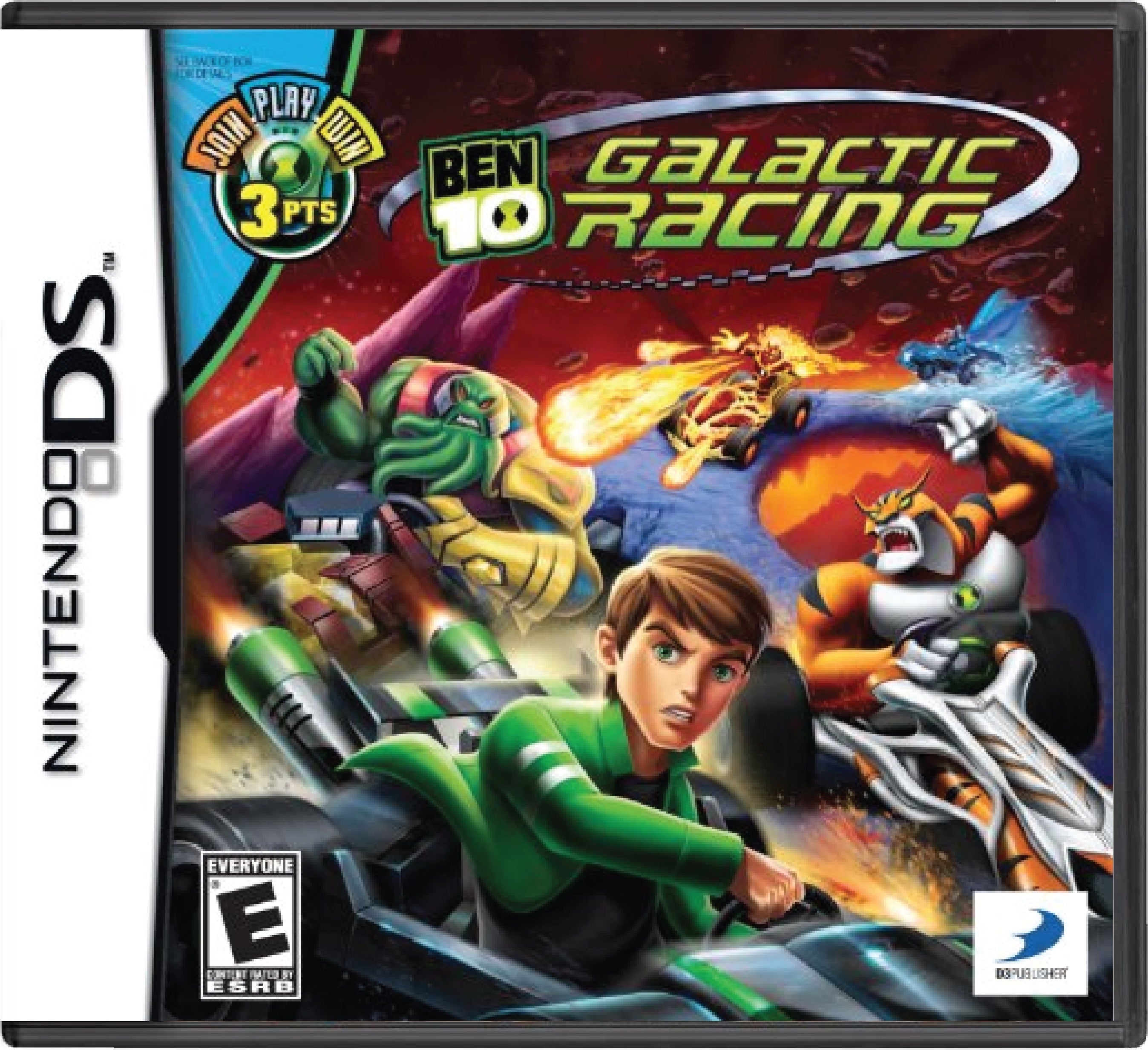 Ben 10 Galactic Racing Cover Art