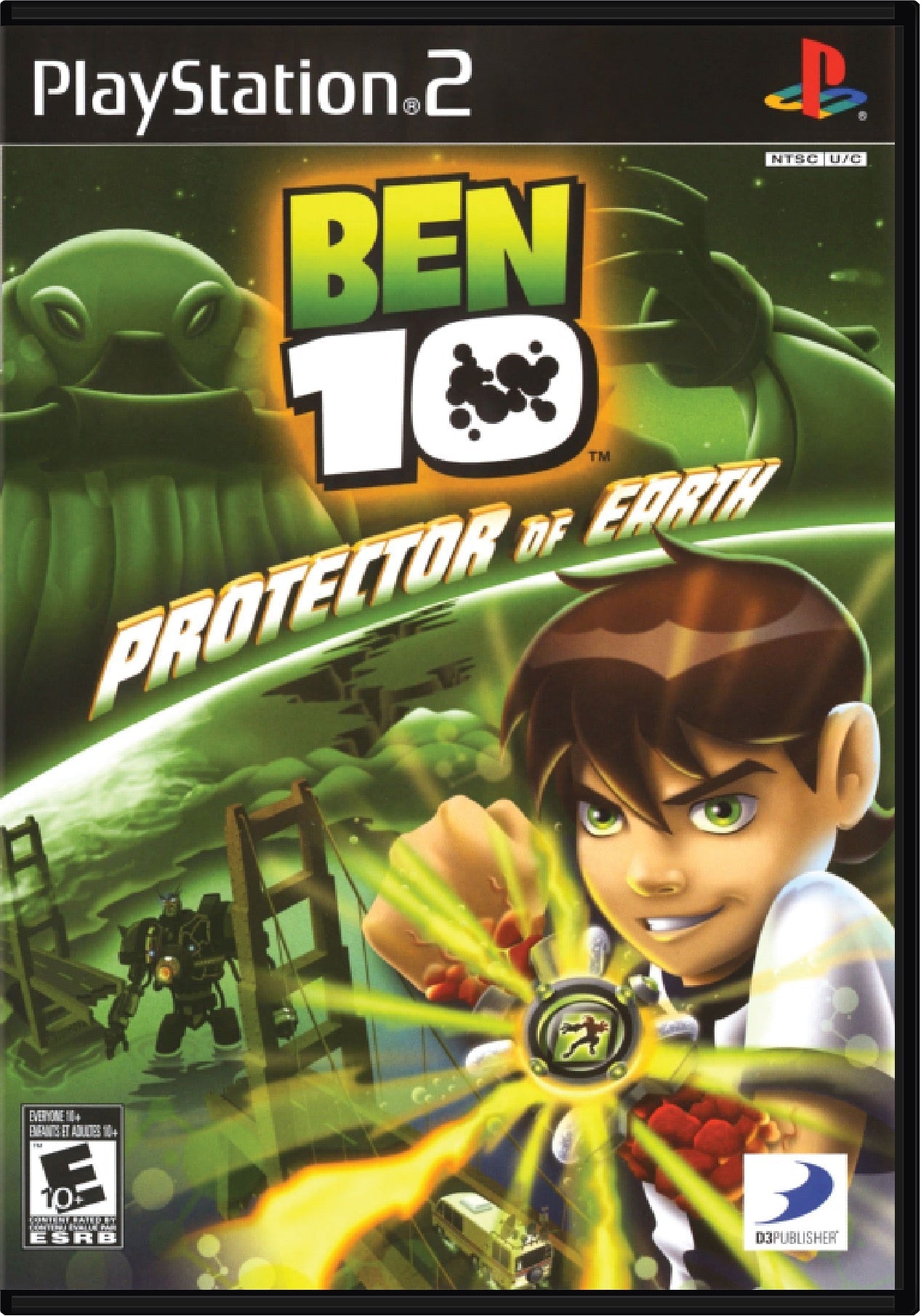 Ben 10 Protector of Earth Cover Art and Product Photo