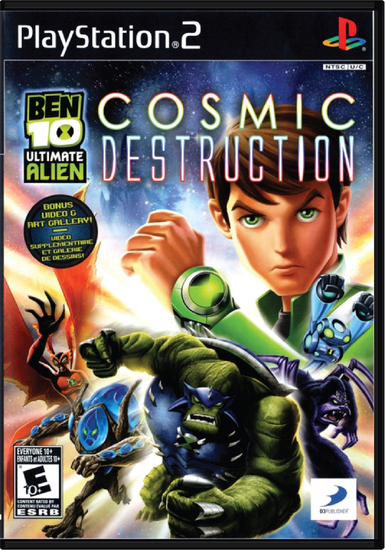 Ben 10 Ultimate Alien Cosmic Destruction Cover Art and Product Photo