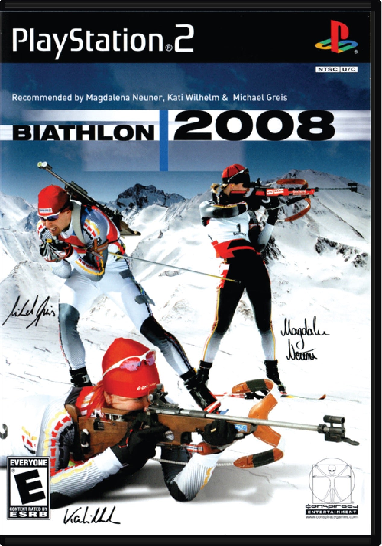 Biathlon 2008 Cover Art and Product Photo