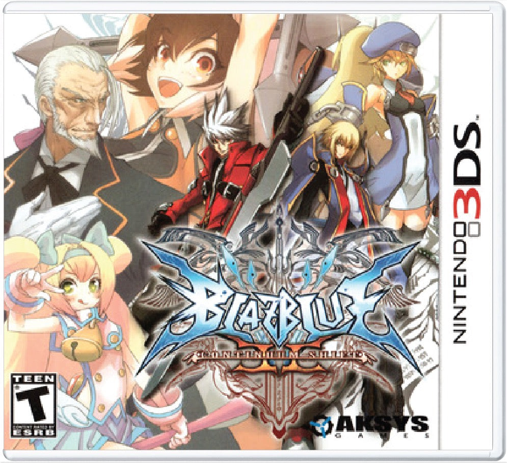 BlazBlue Continuum Shift II Cover Art