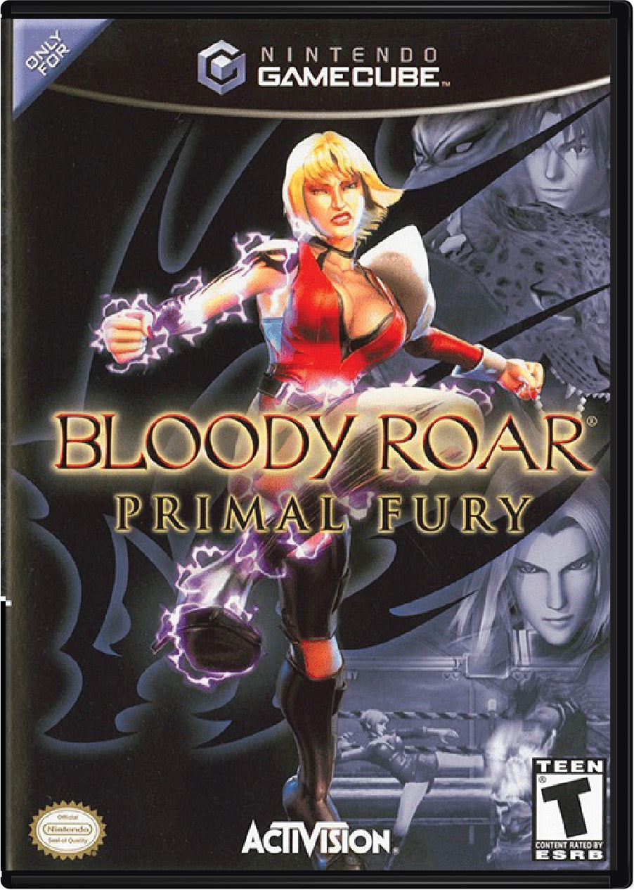 Bloody Roar Primal Fury Cover Art and Product Photo