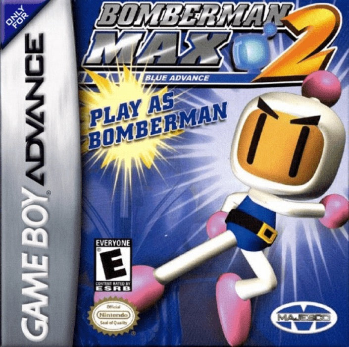 Bomberman Max 2 Blue Cover Art