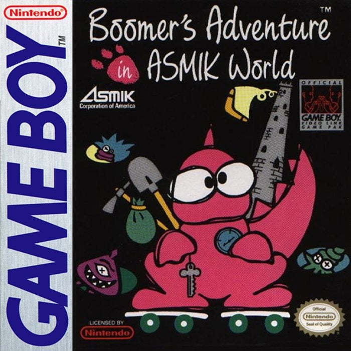 Boomer's Adventure in Asmik World Cover Art