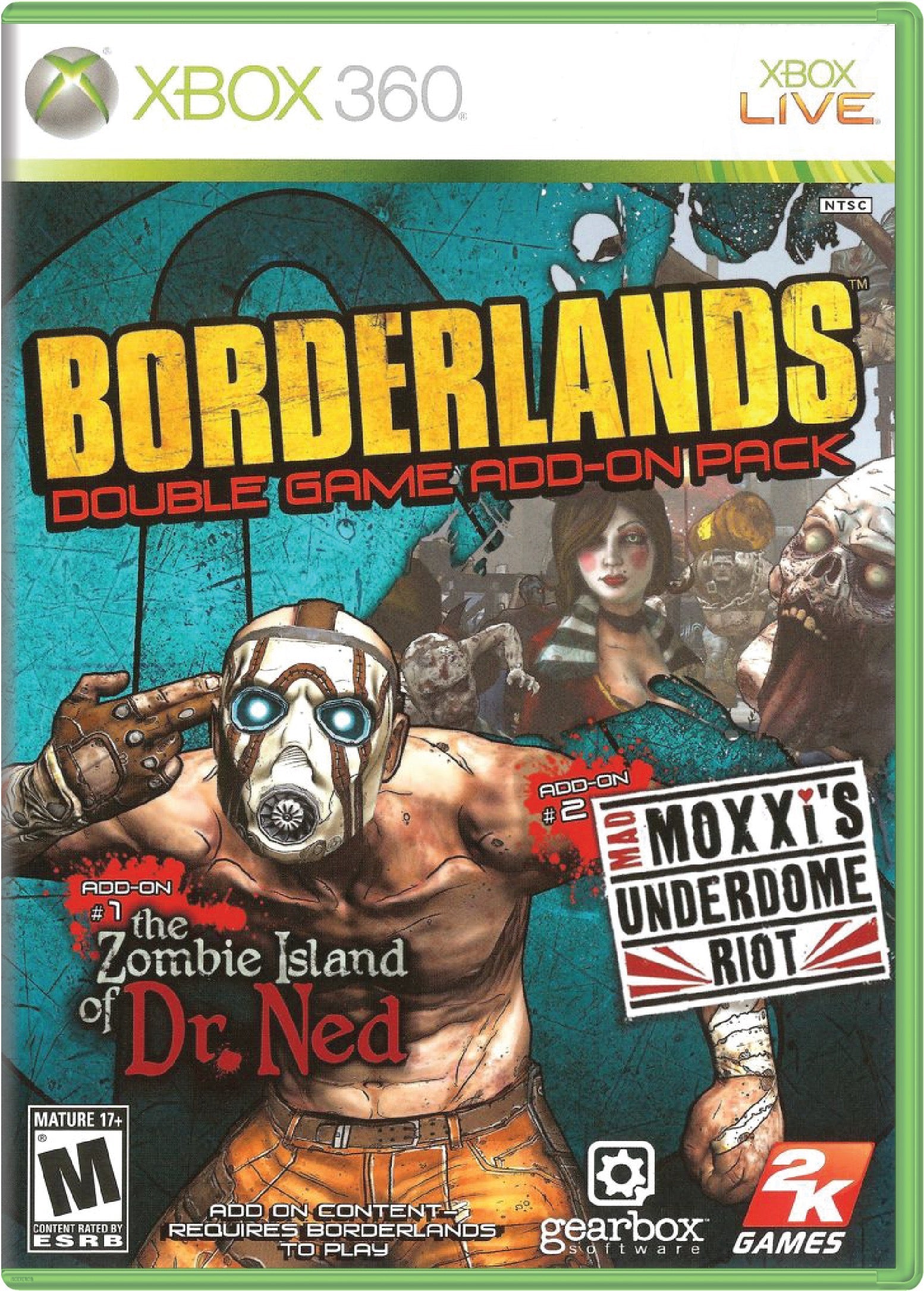 Borderlands Double Game Add-On Pack Cover Art