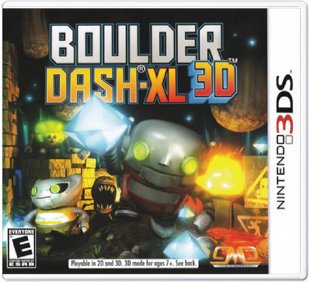 Boulder Dash-XL 3D Cover Art