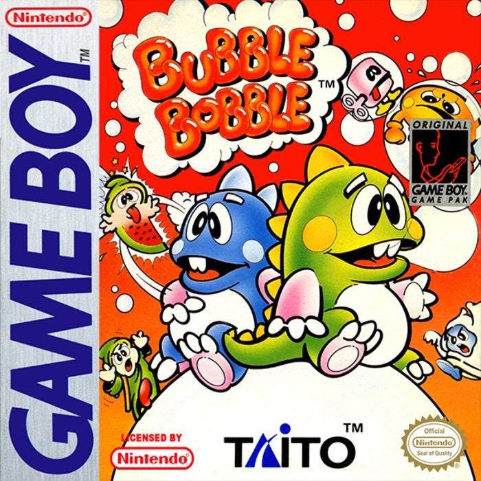 Bubble Bobble Cover Art