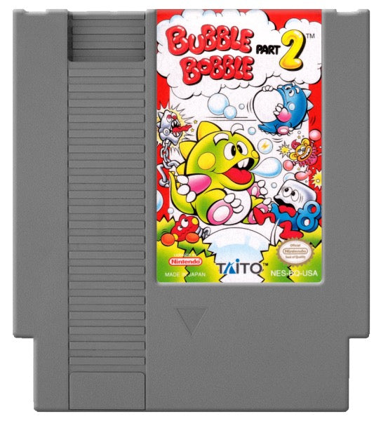 Bubble Bobble Part 2 Cover Art and Product Photo