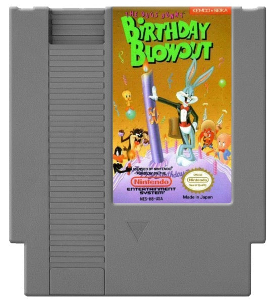 Bugs Bunny Birthday Blowout Cover Art and Product Photo