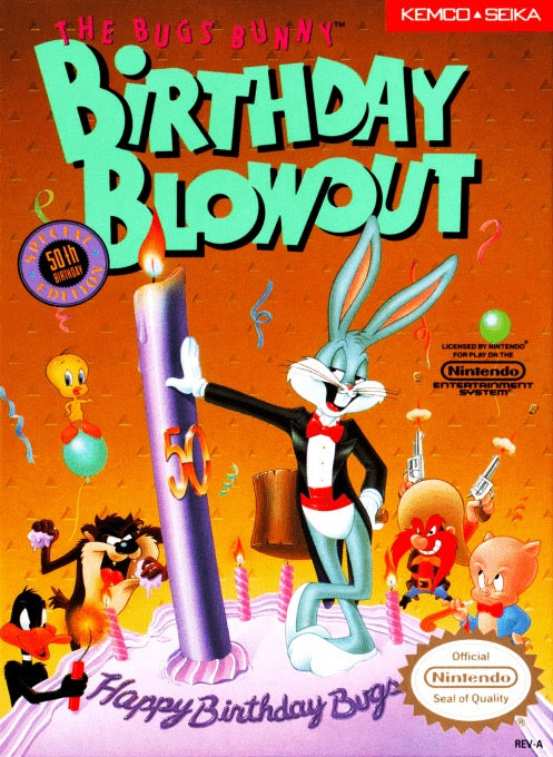 Bugs Bunny Birthday Blowout - Nintendo NES