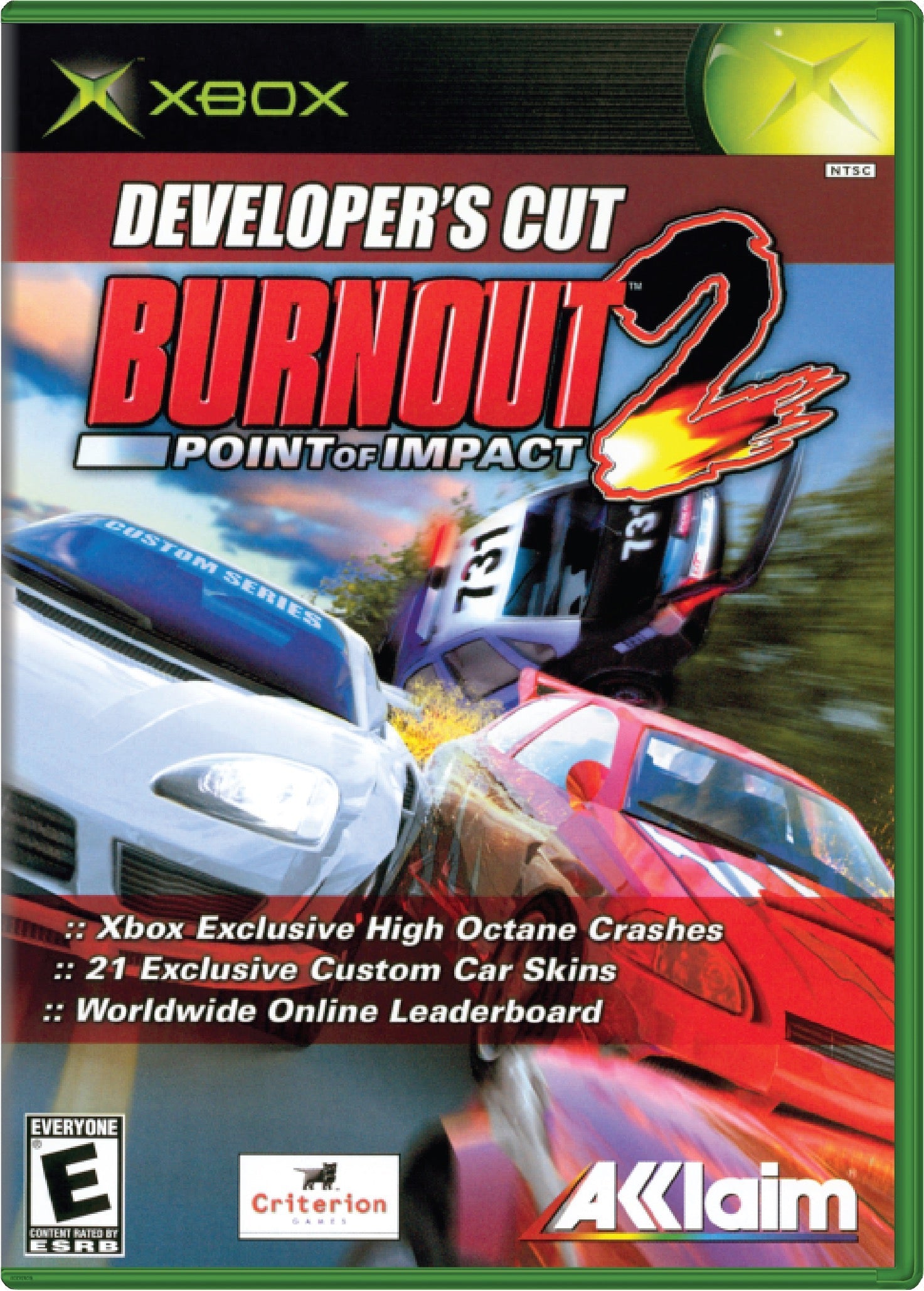 Burnout 2 Point of Impact Cover Art