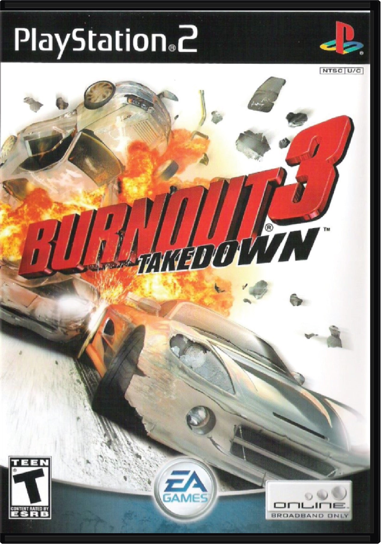 Burnout 3 Takedown Cover Art and Product Photo