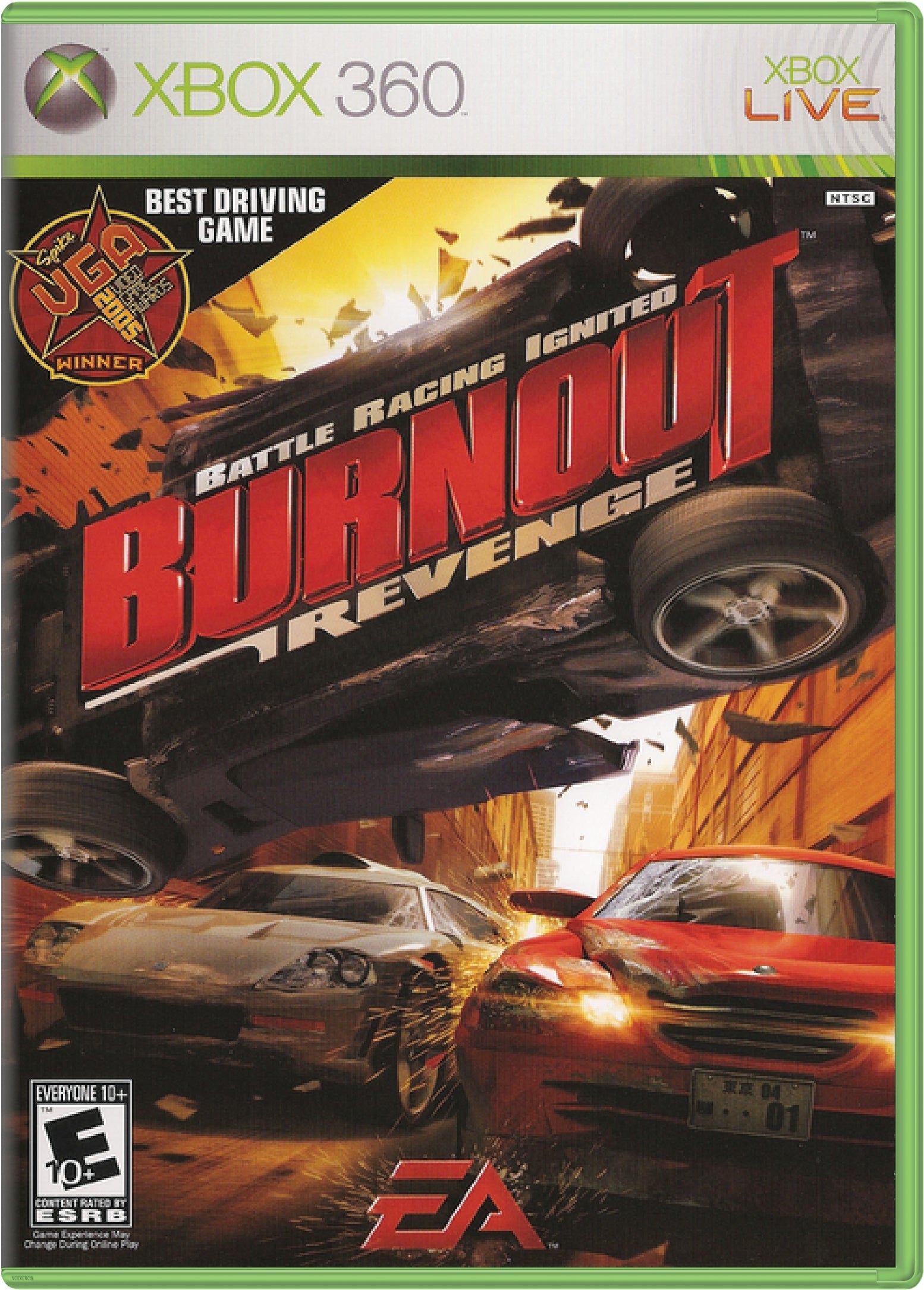 Burnout Revenge Cover Art