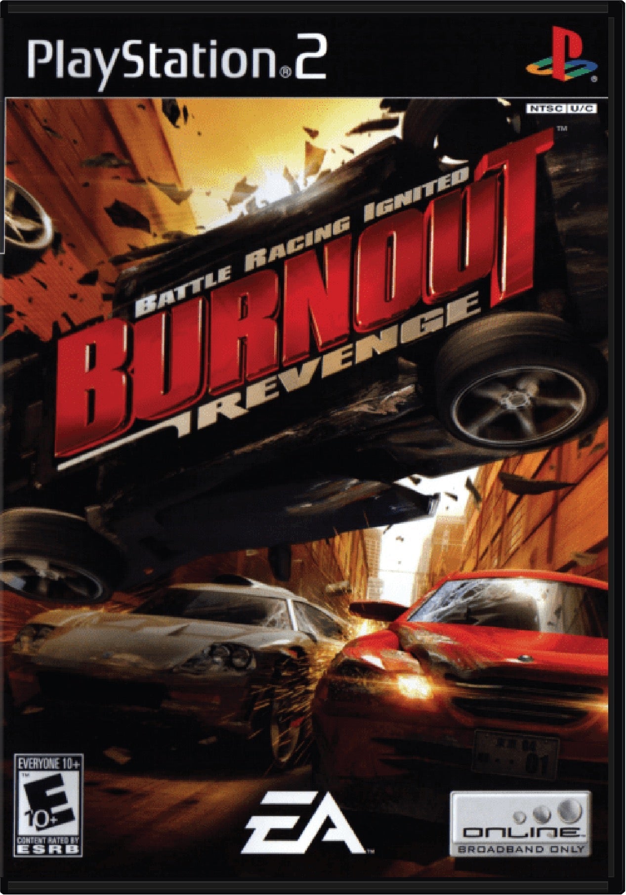 Burnout Revenge Cover Art and Product Photo