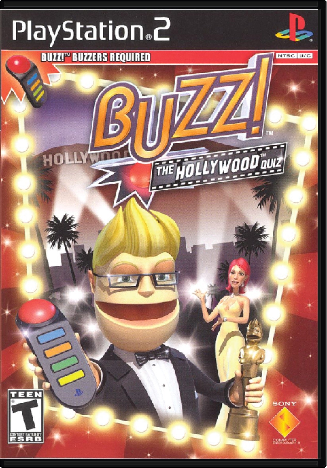 BUZZ! JUNIOR Jungle Party BUZZ! The Mega Quiz PS2 E Everyone Complete