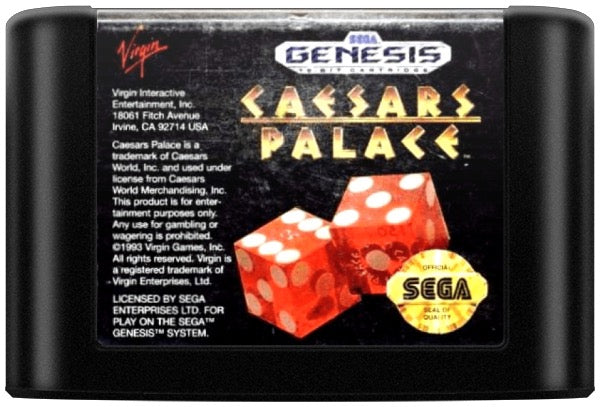 Caesar's Palace Cartridge