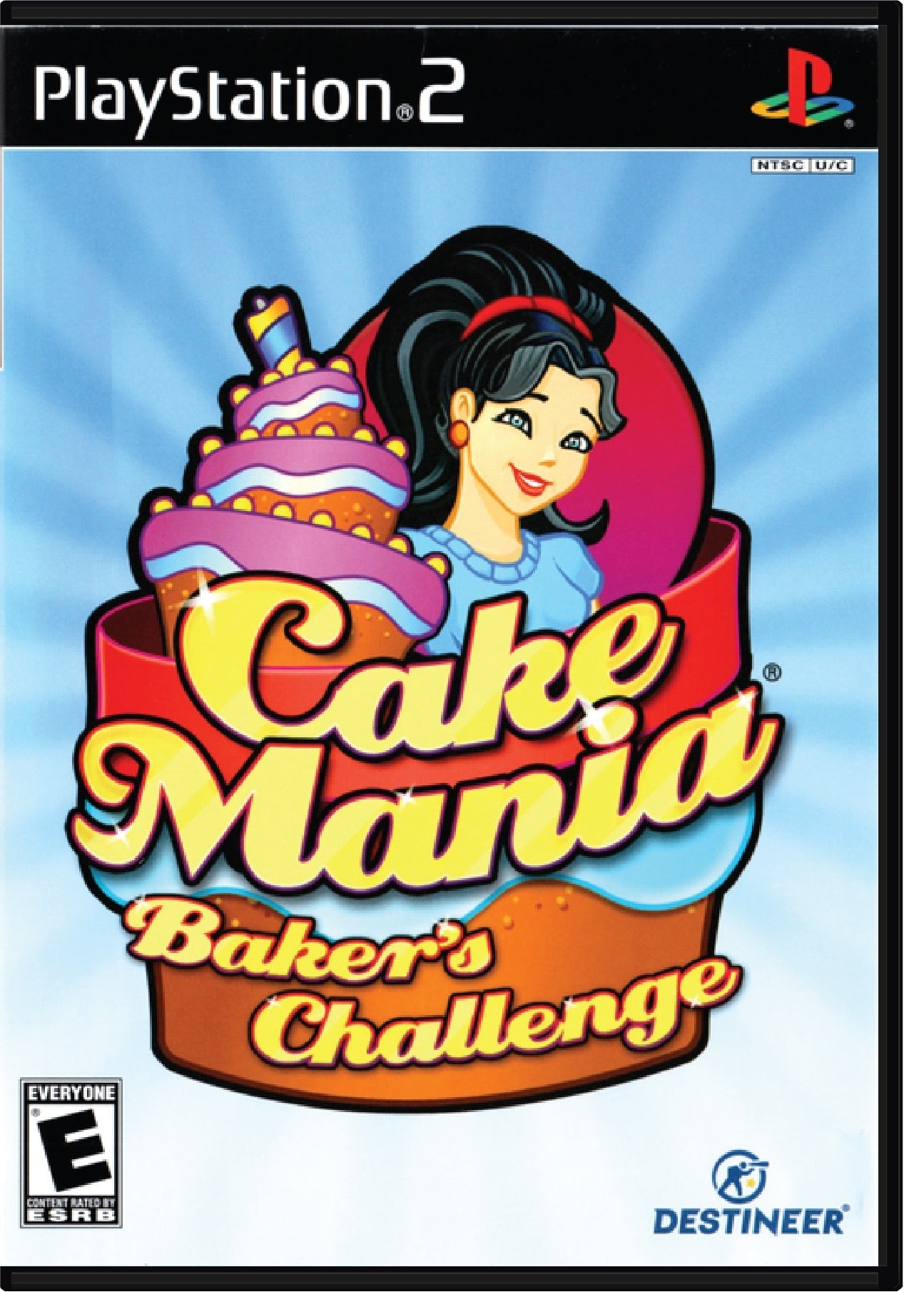 Cake Mania Baker's Challenge Cover Art and Product Photo