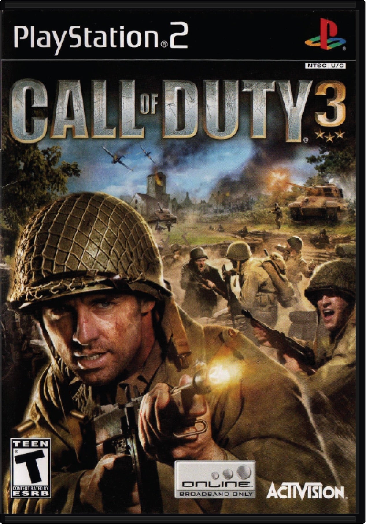 Call of Duty 3 Cover Art and Product Photo