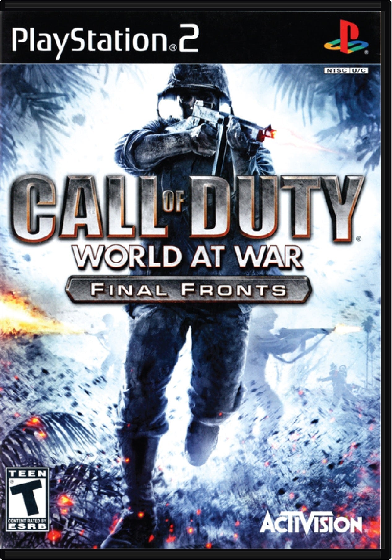 Call of Duty World at War Final Fronts Sony Playstation 2 Game